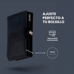 Billetera Slim Black