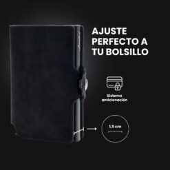 Billetera Slim Black