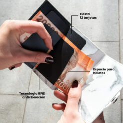 Billetera Slim Mármol