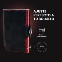 Billetera Slim Black