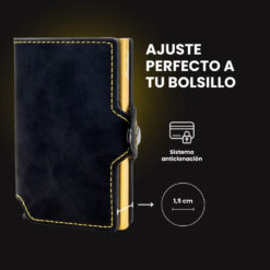 Billetera Slim Black
