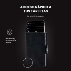 Billetera Slim Black