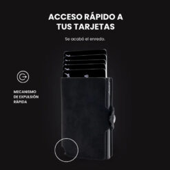 Billetera Slim Black