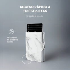 Billetera Slim Mármol