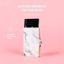 Billetera Slim Mármol
