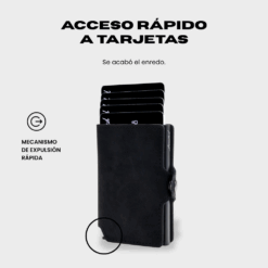 Billetera Slim Black