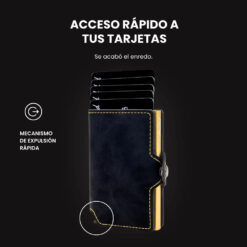 Billetera Slim Black