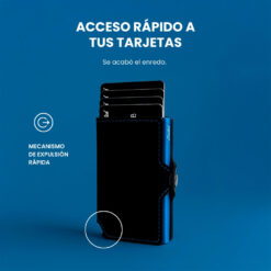 Billetera Slim Black