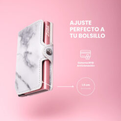 Billetera Slim Mármol