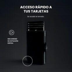 Billetera Slim Black