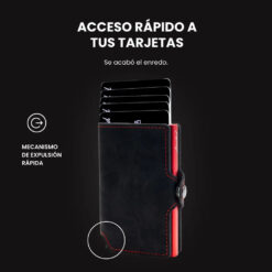 Billetera Slim Black