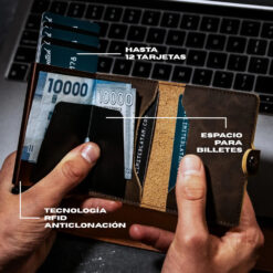 Billetera Slim Black