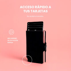 Billetera Slim Black