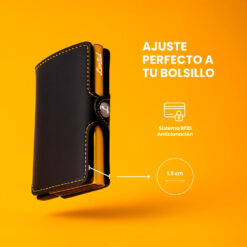 Billetera Slim Black