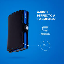 Billetera Slim Black