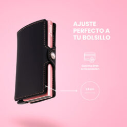 Billetera Slim Black