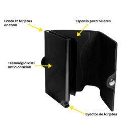 Billetera Slim Black - Limited