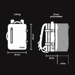 Mochila de Viaje Ventus